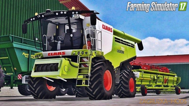 Claas Lexion 780 Full Washable for Fs17