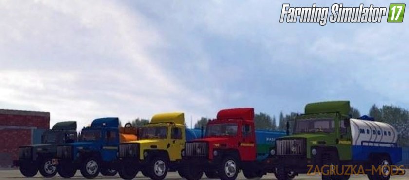 Gaz Truck Pack v1 for Fs17