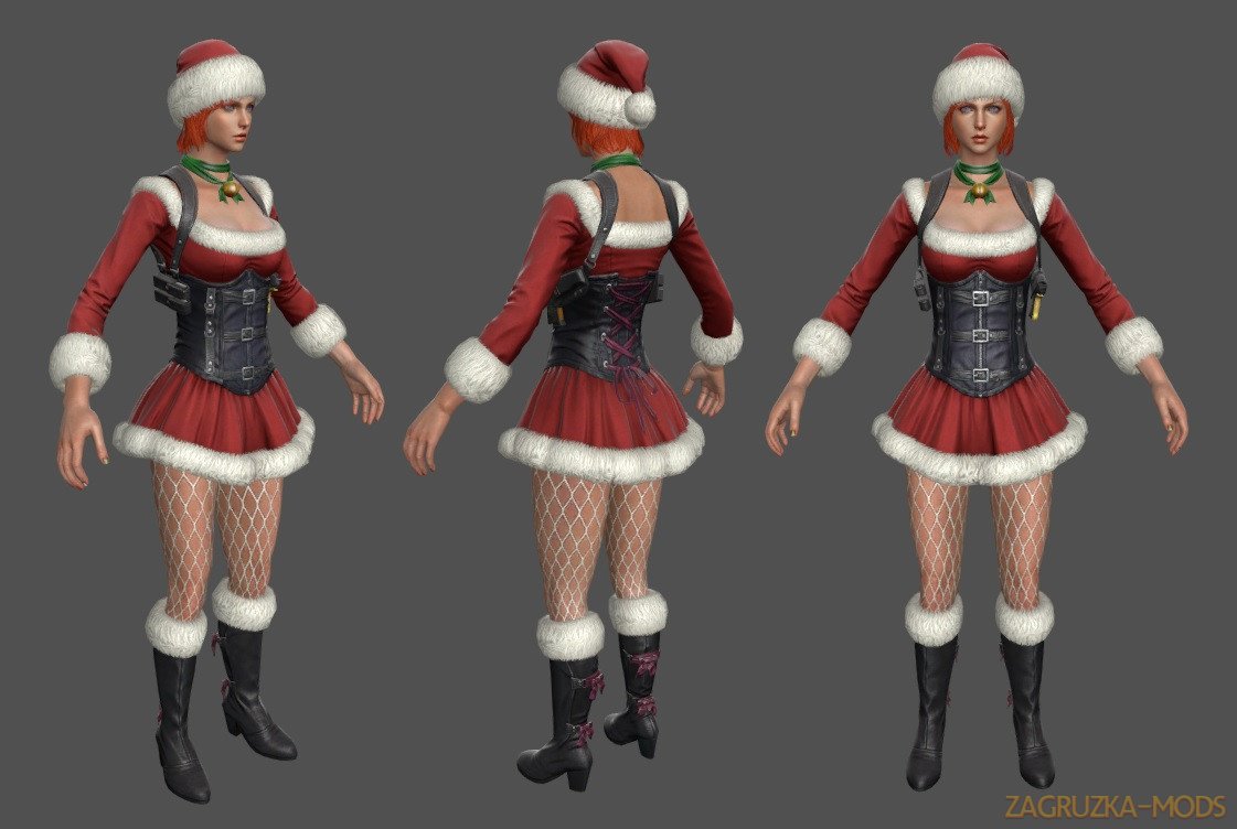 Natalie (Santa Girl Skin) v1.0 for CS:GO