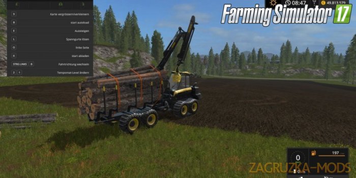Ponsse Buffalo Autoload for Fs17