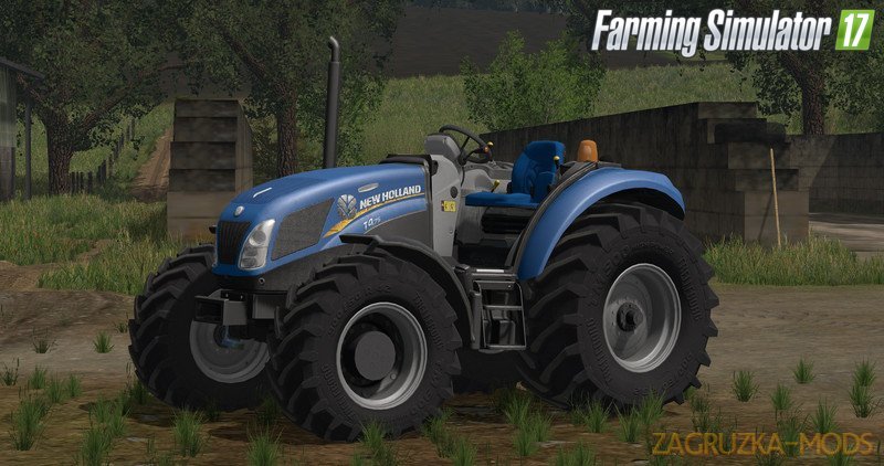 Tractor New Holland T4 75 Garden Ausgabe v1.17 for Fs17