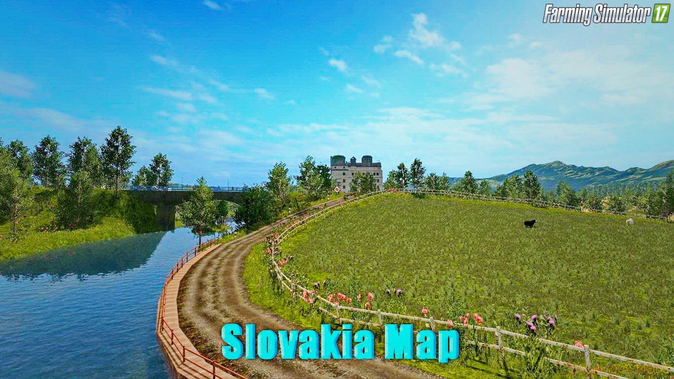 Slovakia Map v1.2 for FS 17