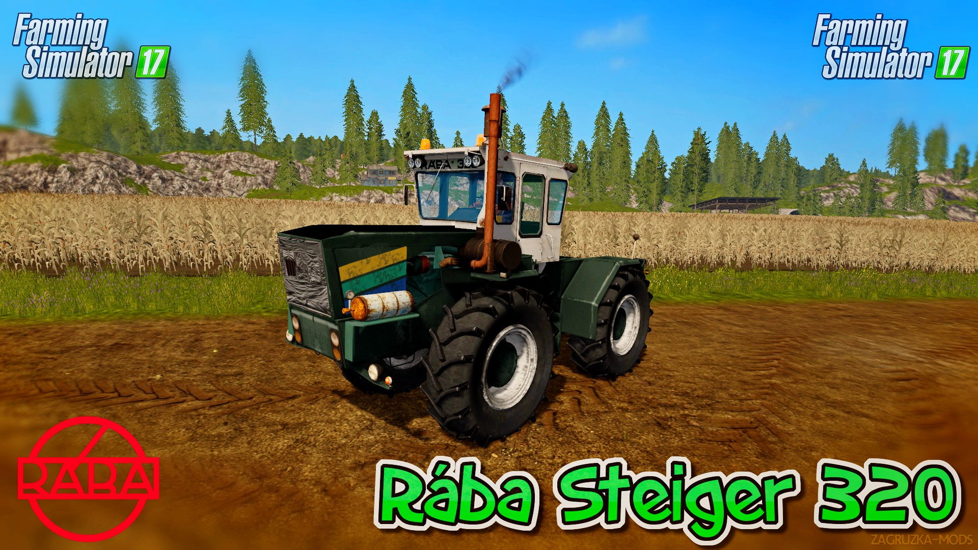 Tractor Rába Steiger 320 v1.0 for FS 17