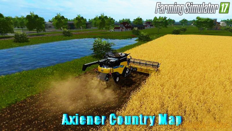 Axiener Country Map v2.0 for FS 17