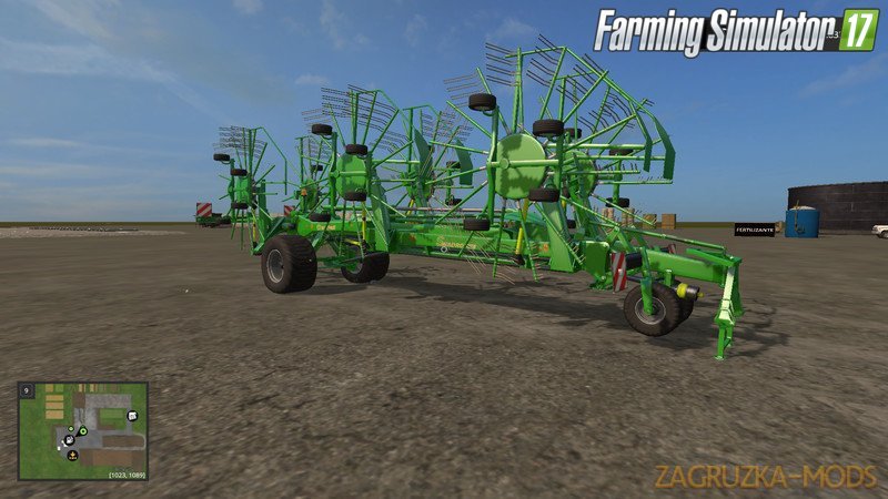 Krone Swadro 2000 v1.17 for Fs17