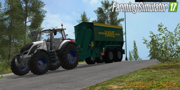 Hawe Overloader Trailer for Fs17