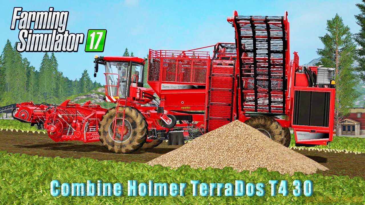 Combine Holmer TerraDos T4 30 v3.0 for FS 17