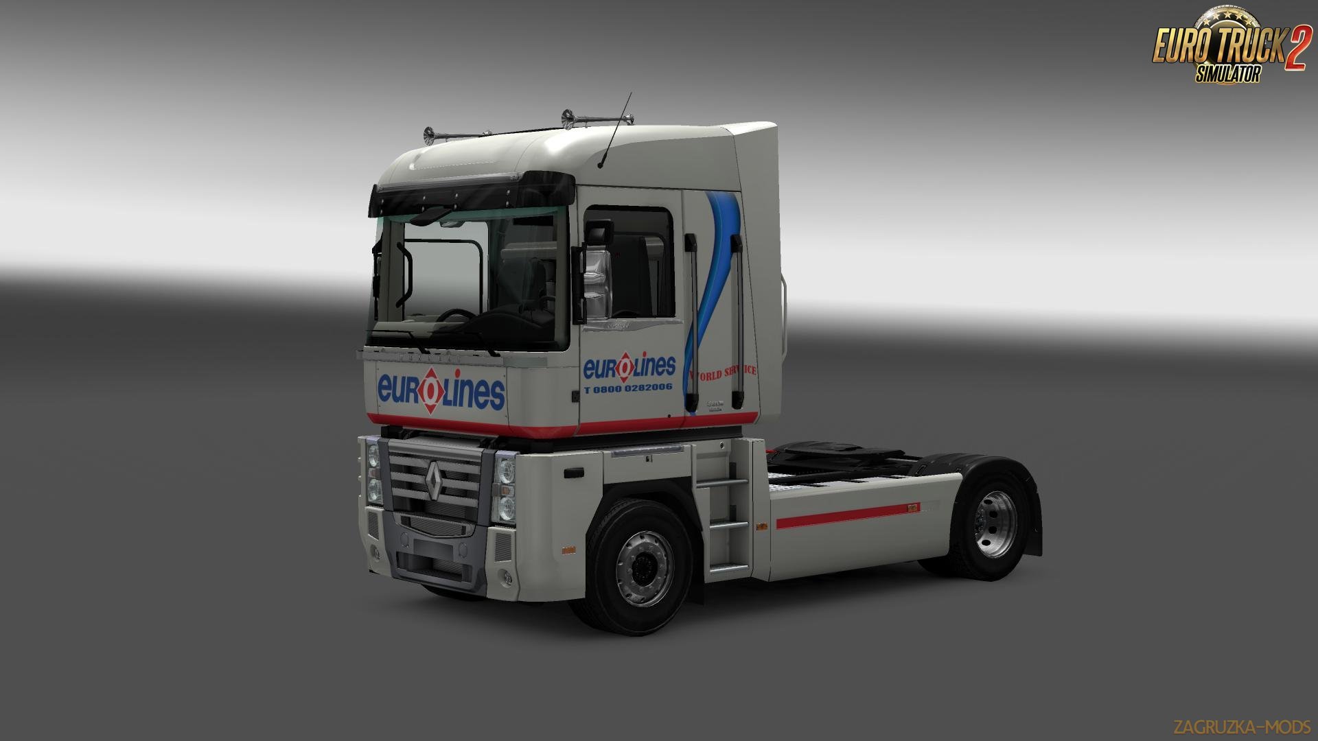 Eurolines skin for Renault Magnum