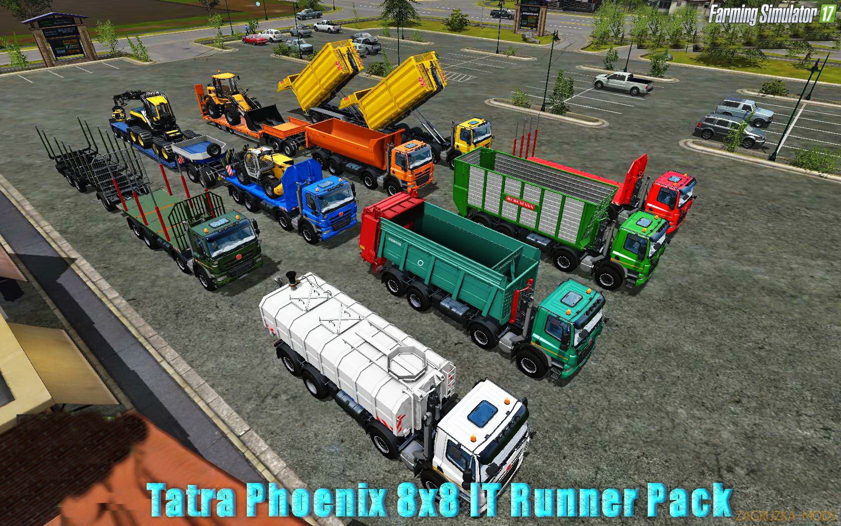 Tatra Phoenix 8x8 IT Runner Pack v1.1 for FS 17