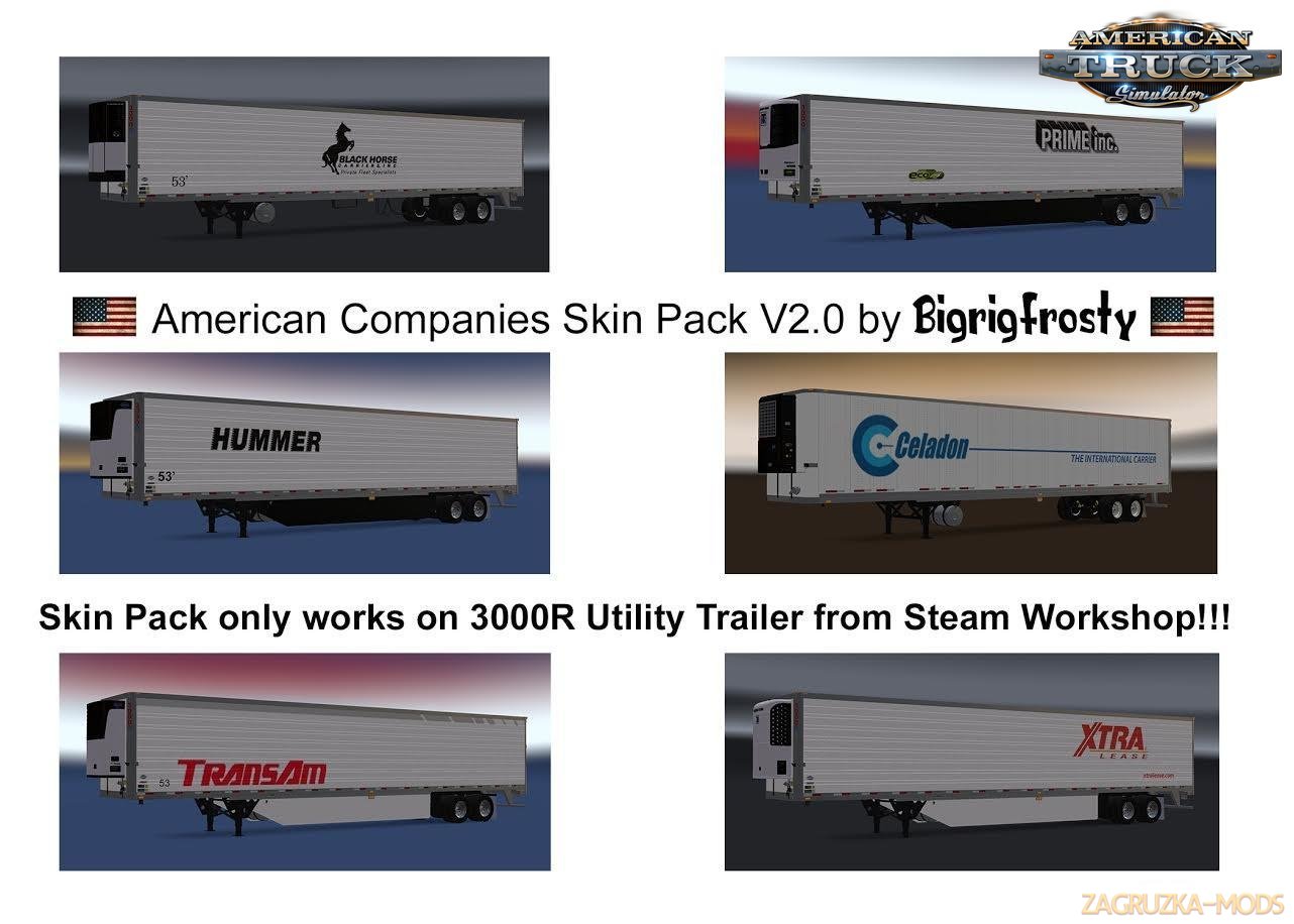 American Ccompanies 3000R Utility Skin Pack v2.0 for Ats