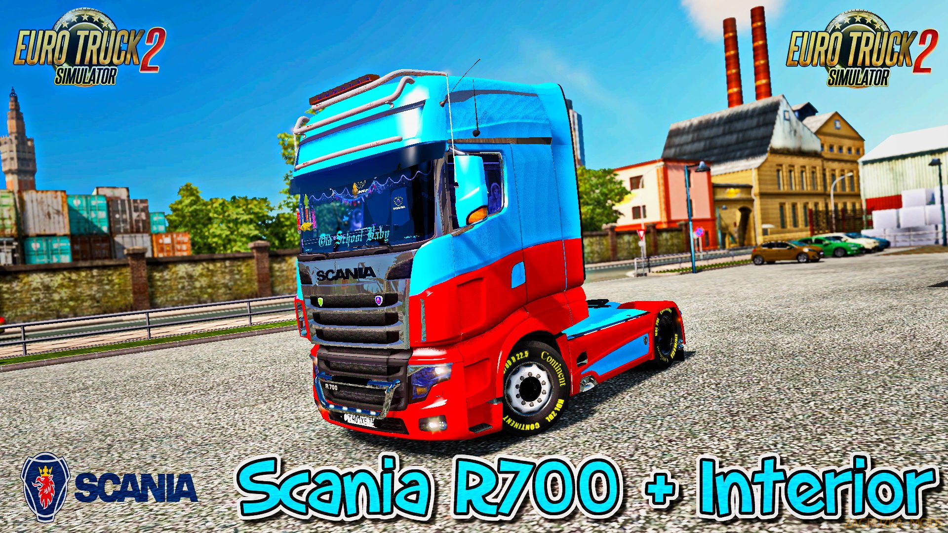 Scania R700 + Interior v1.0 (1.26.x) for ETS 2