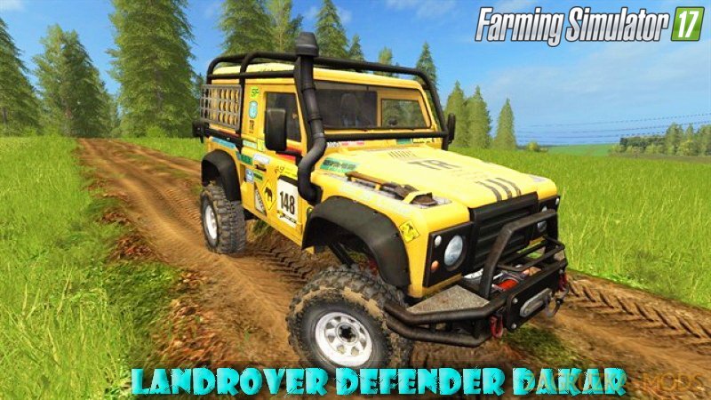 Landrover Defender Dakar v1.0 for FS 17