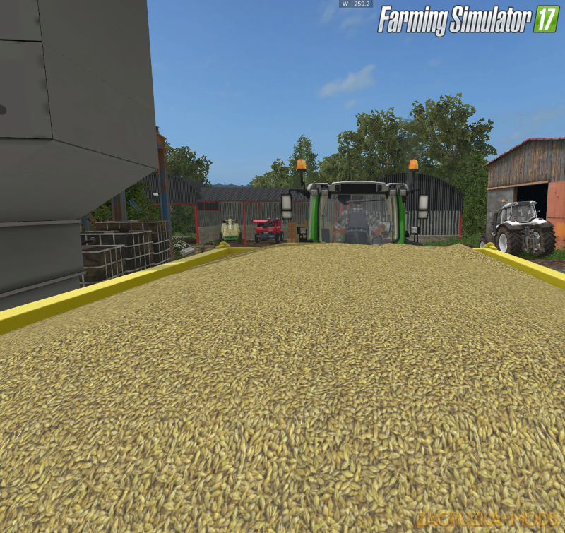 Barley fillplane texture for Fs17