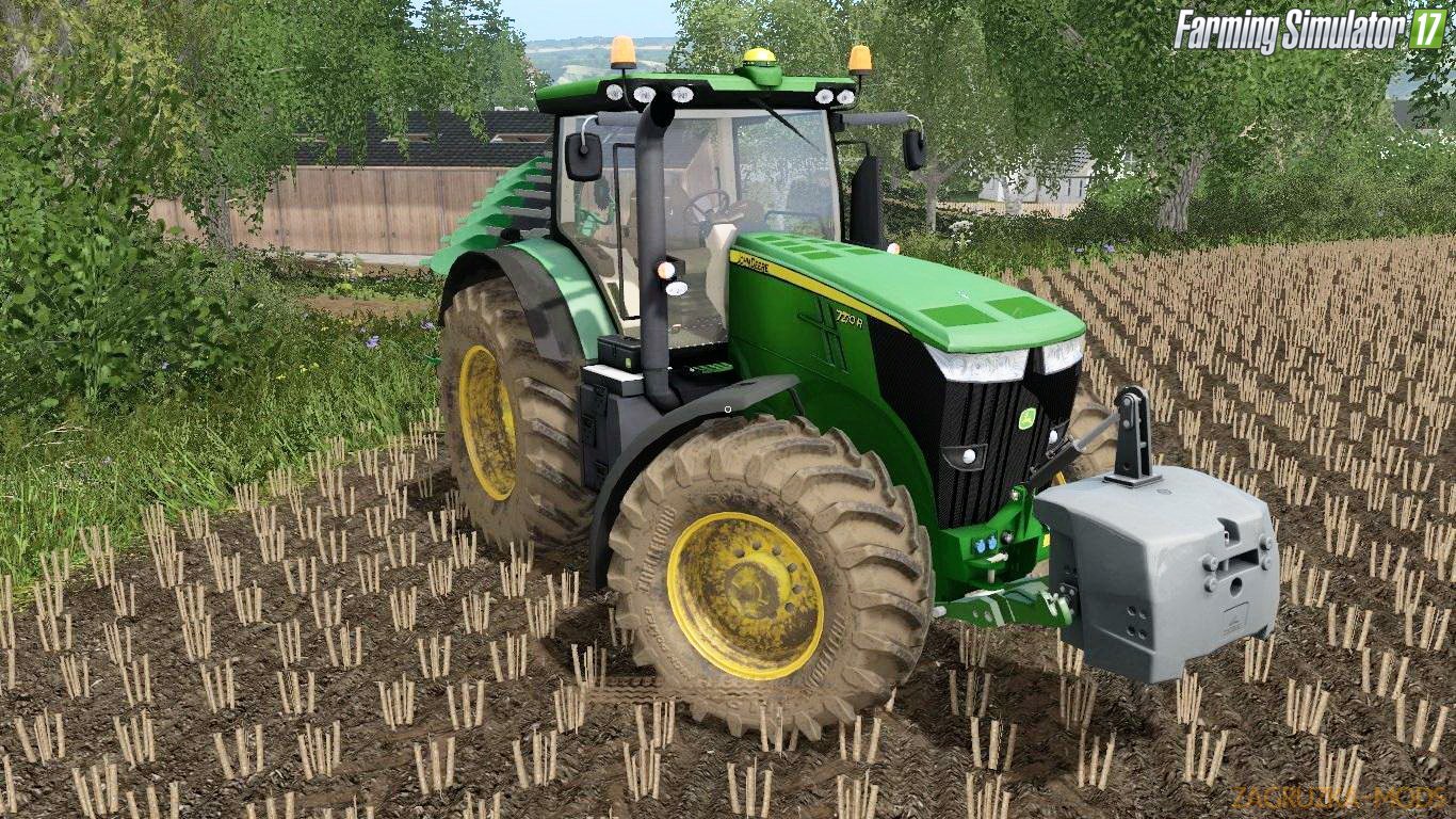 Tractor John Deere 7270R v1.1 for FS 17 Tractor John Deere 7270R v1.1 for FS 17
