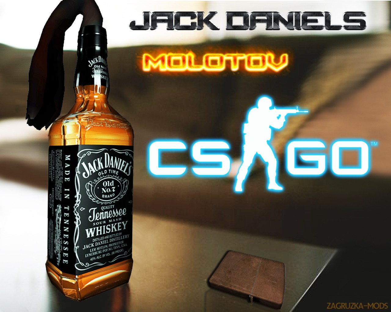 Jack Daniels Molotov v1.0 for CS:GO