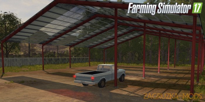 Beiser Vehicle Shelter Metal v1.0 for Fs17