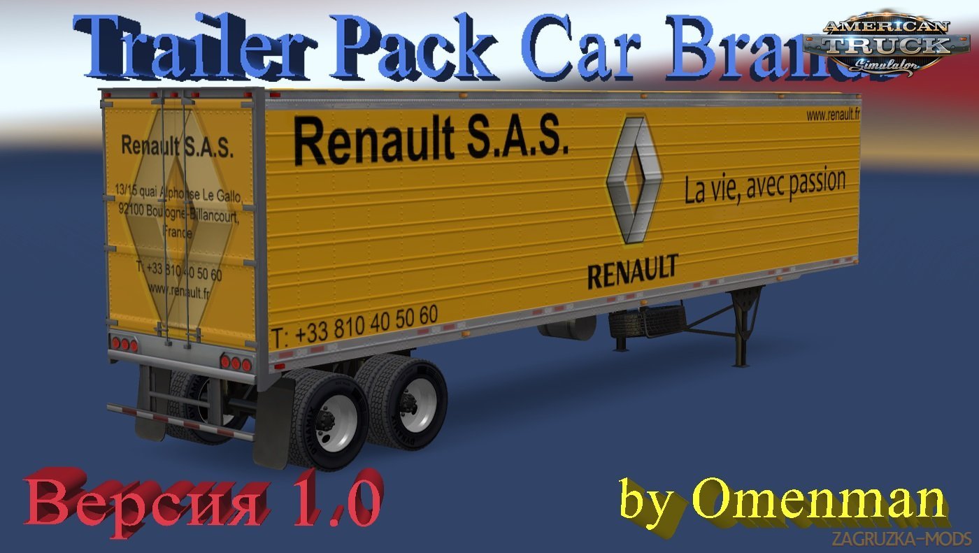 Trailer Pack by Omenman v5.0 for Ats