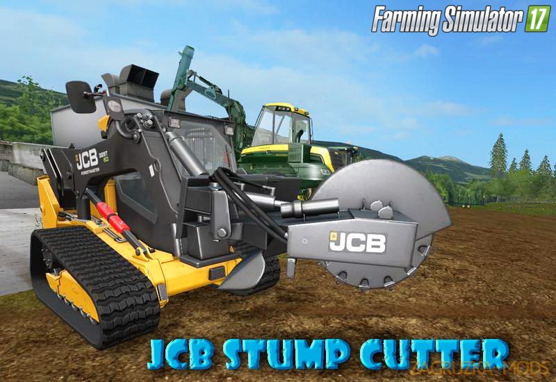 JCB Stump cutter v1.0 for FS 17