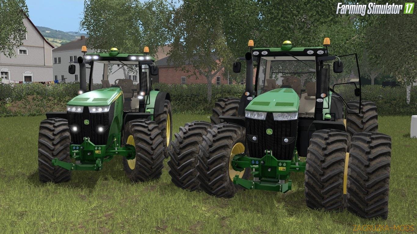 Tractor John Deere 7R v1.3.0.0 for Fs17