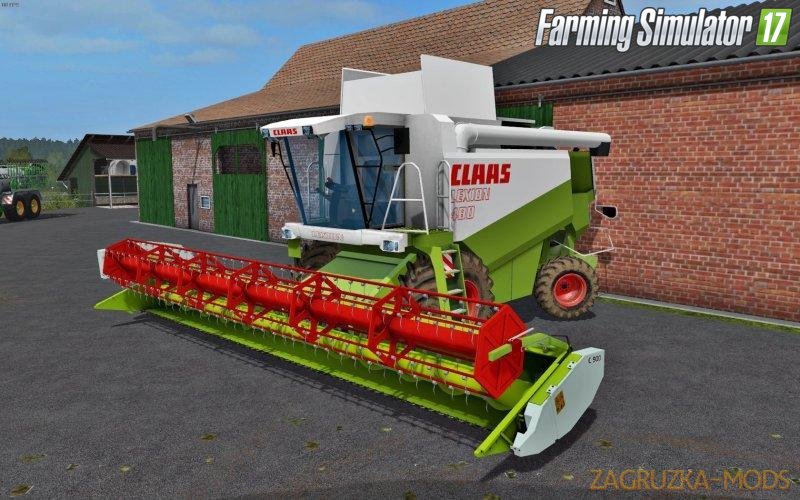 Combine Claas Lexion 480 for Fs17