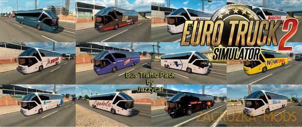 Bus Traffic Pack v1.7 by Jazzycat