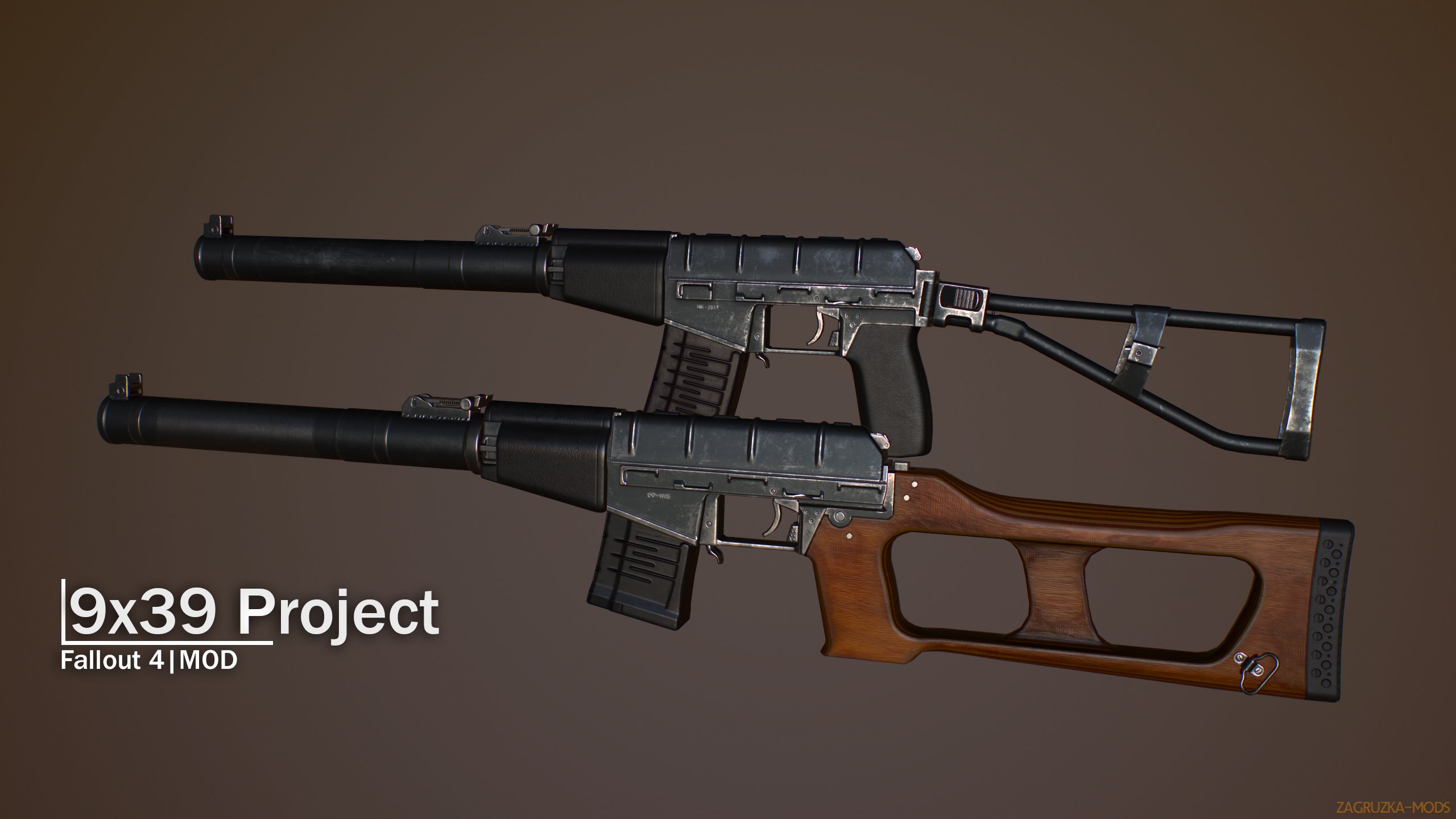 Project 9x39 Gun v1.5 for Fallout 4