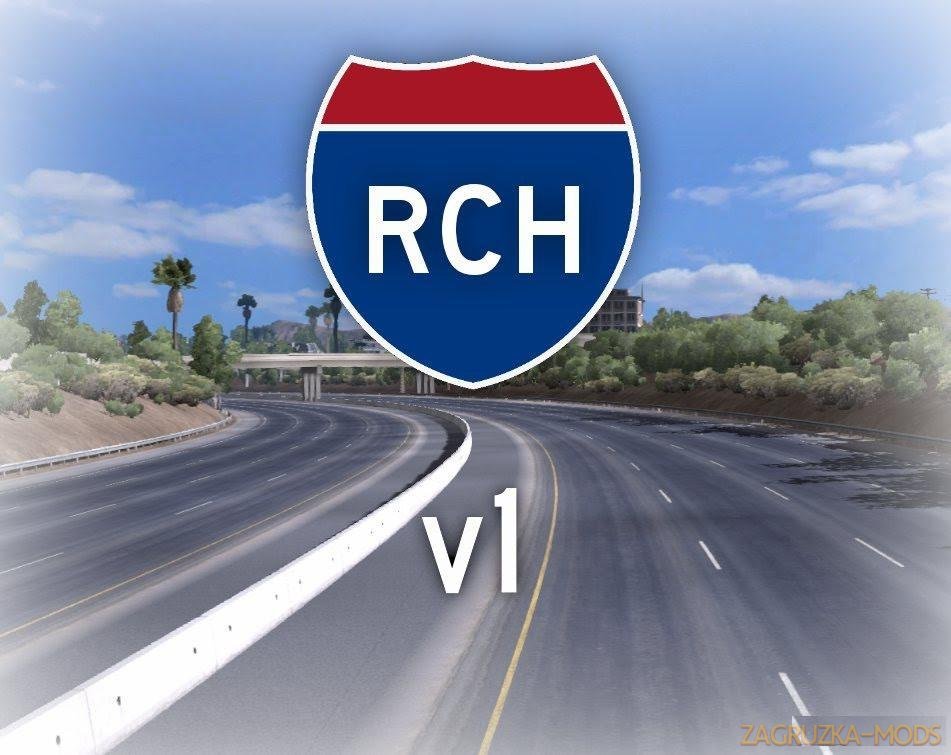 Realistic California Highways v1.0 (v1.5.x) for ATS