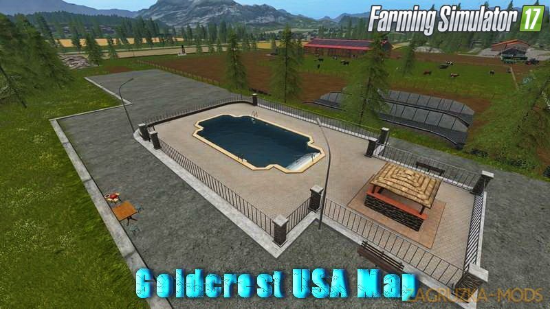 Goldcrest USA Map v2.1 for FS 17