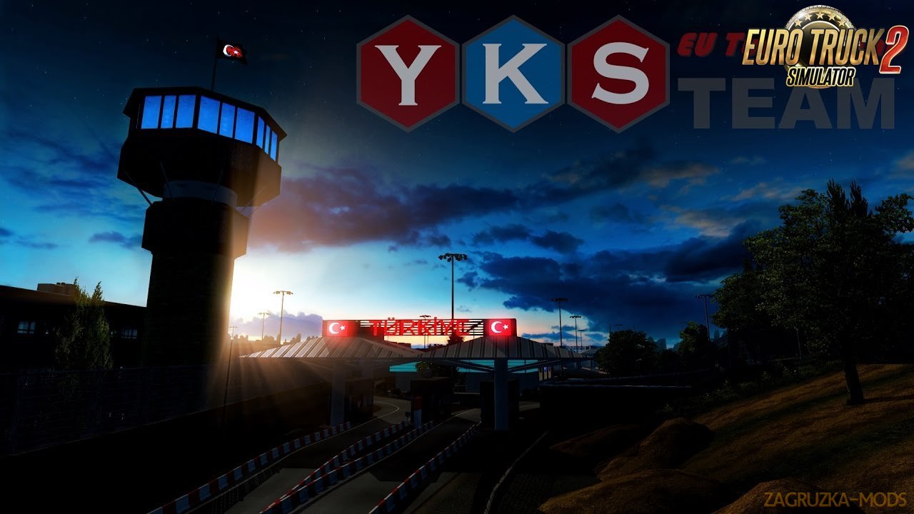 YKS Team EU Turkey Map v1.3 (1.26.x) for ETS 2