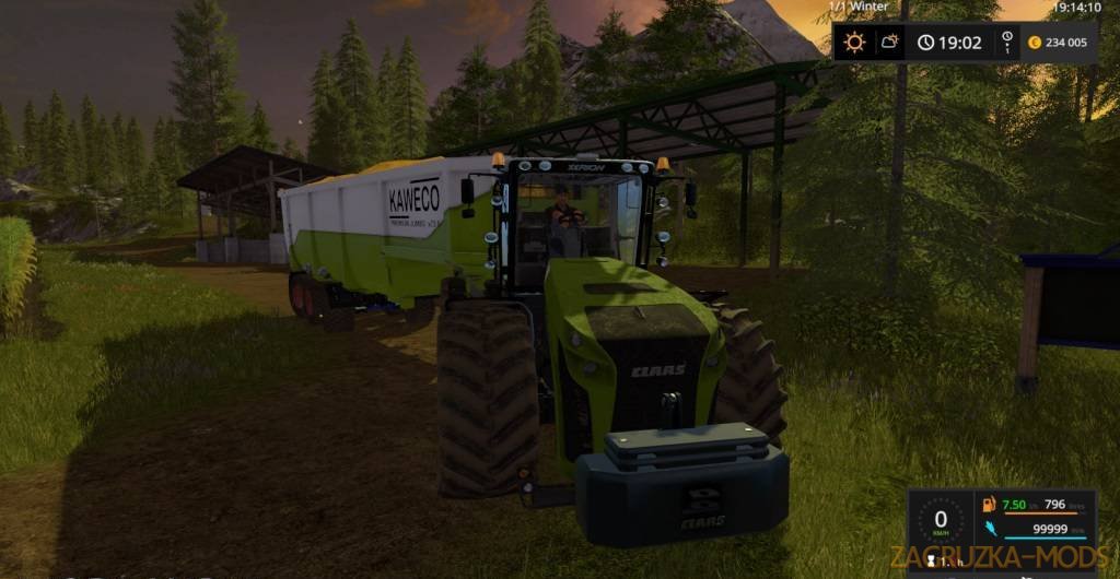 Xerion Edition Gold by QWARES17 for FS 17 Xerion Edition Gold by QWARES17 for FS 17
