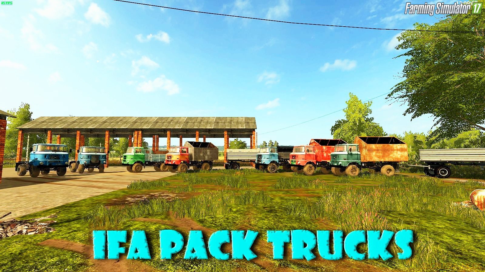 IFA Pack Trucks v1.0 for FS 17