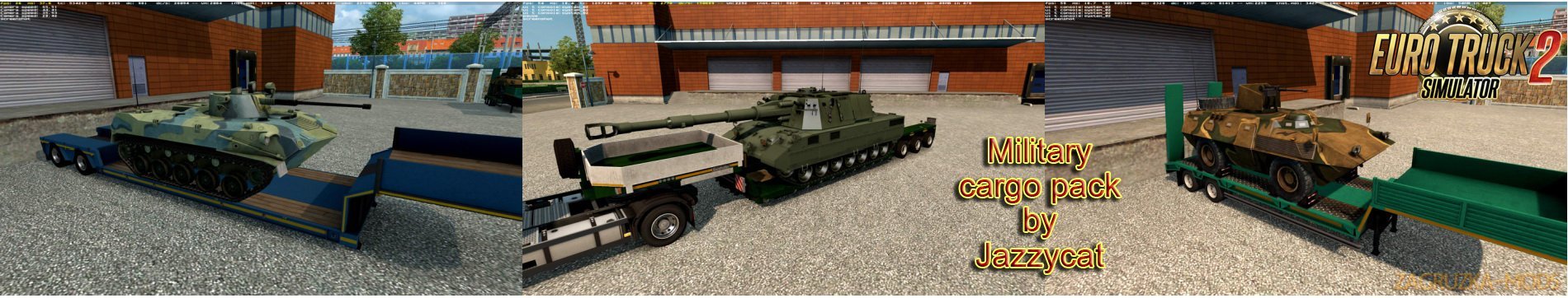 Military Cargo Pack v2.2.1 by Jazzycat [1.27.x]
