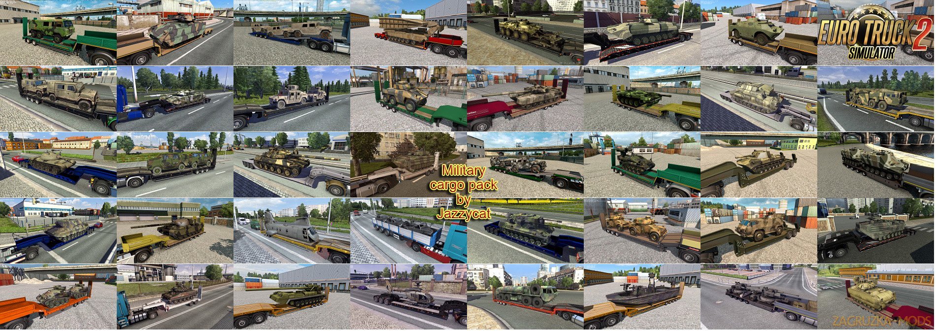 Military Cargo Pack v2.2.1 by Jazzycat [1.27.x]