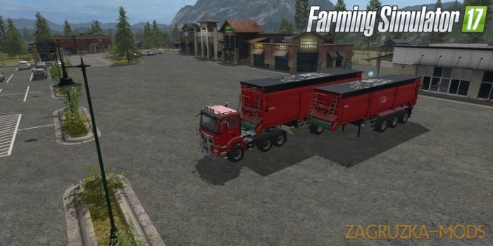 Krampe SB30 / 60 with top and hitch. v1.1.0.0 for Fs17