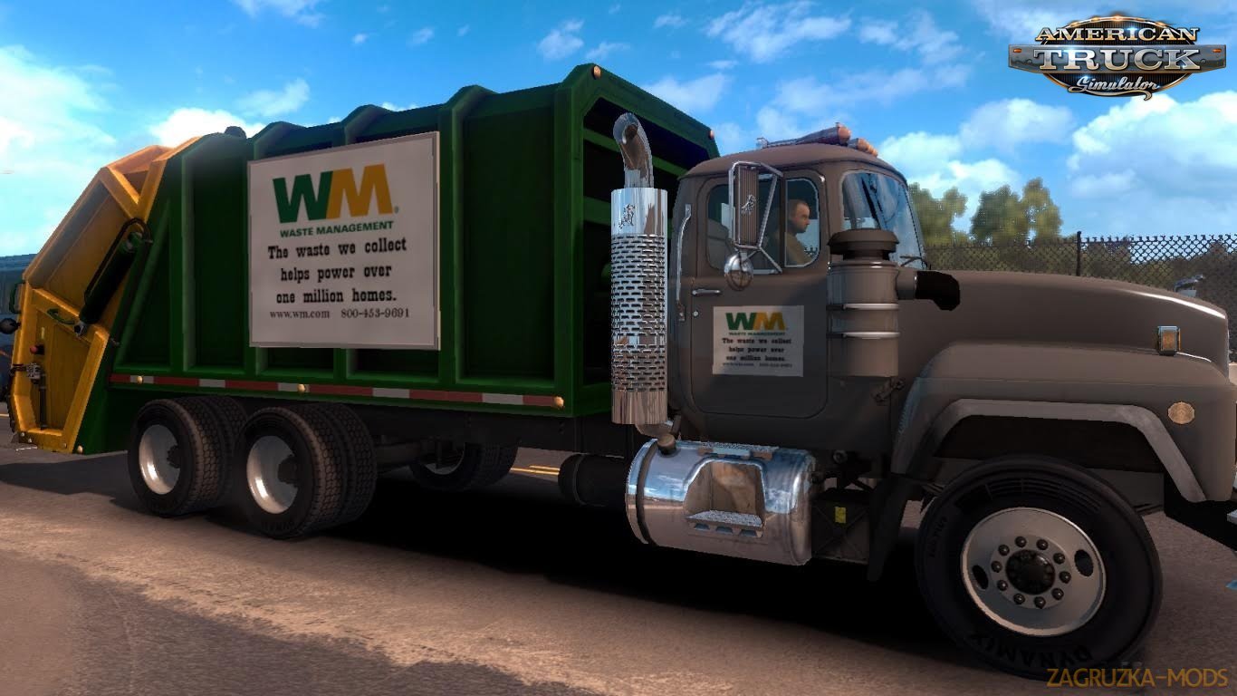 Real Trash truck and taxi for Ats