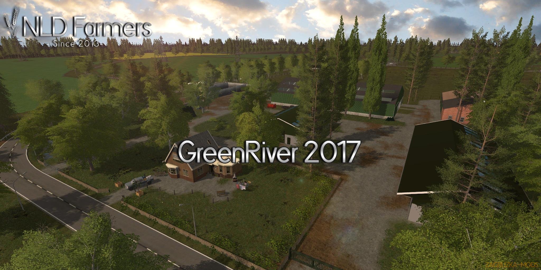 GreenRiver Map 2017 v1.0 for FS 17