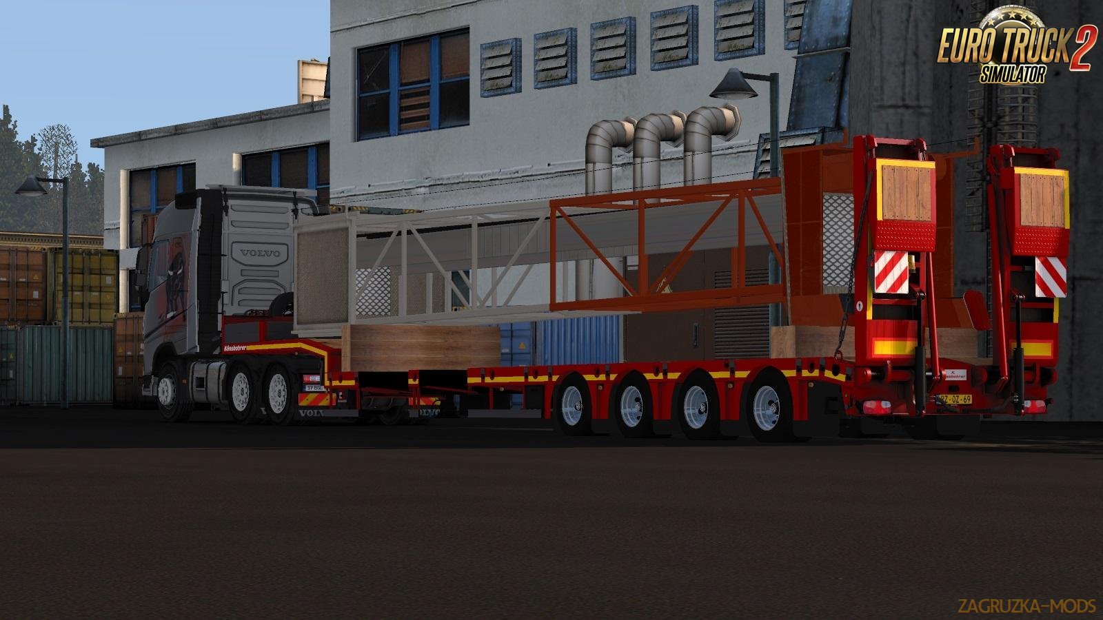 Kassbohrer Heavy Trailer for Ets2