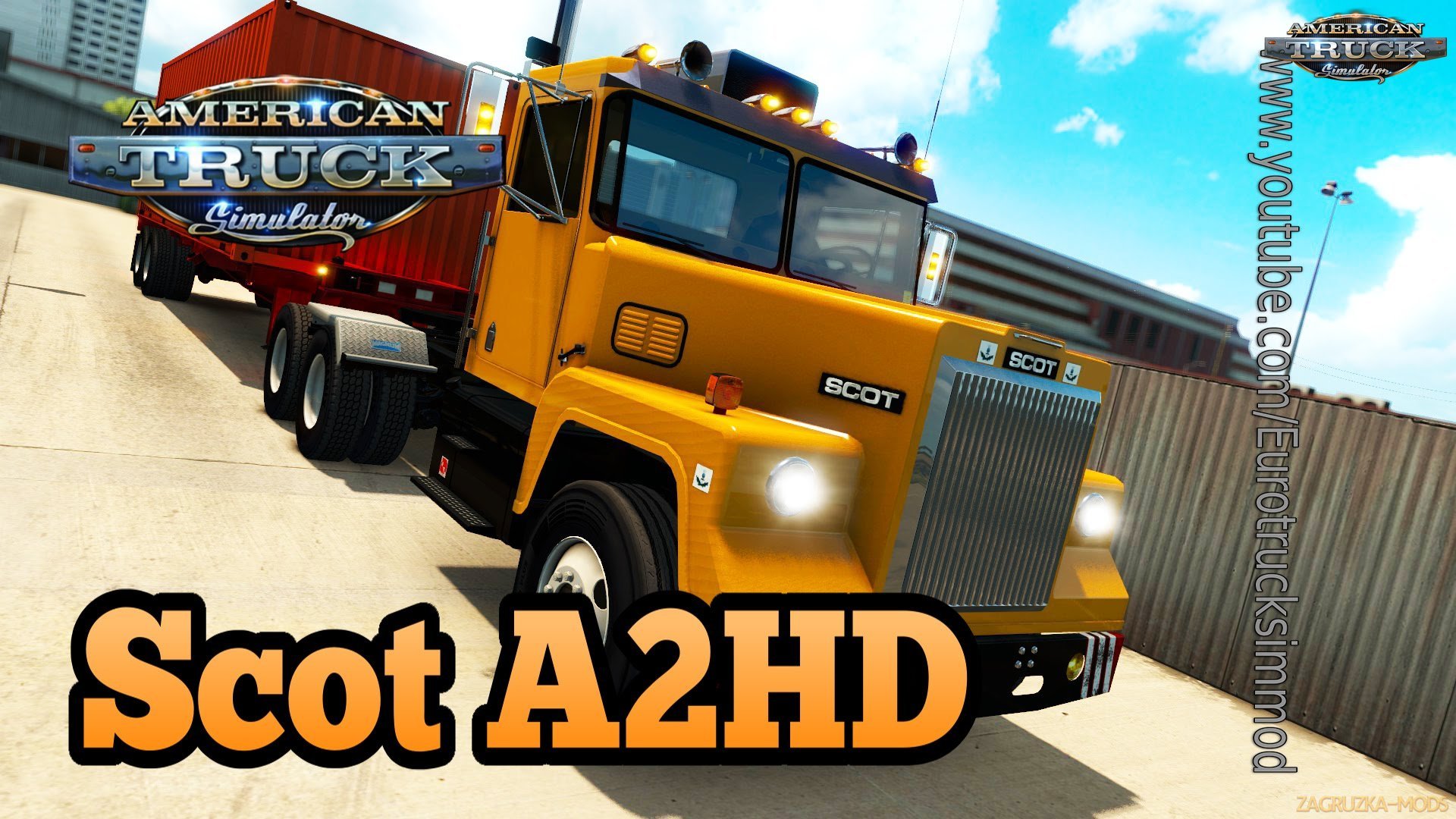 Scot A2HD + Interior v1.0.7 by Smarty (v1.31.x) for ATS