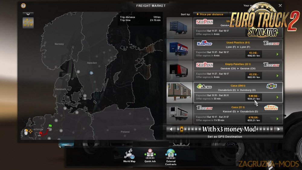 Trailer House Oversize (with x5 money reward)