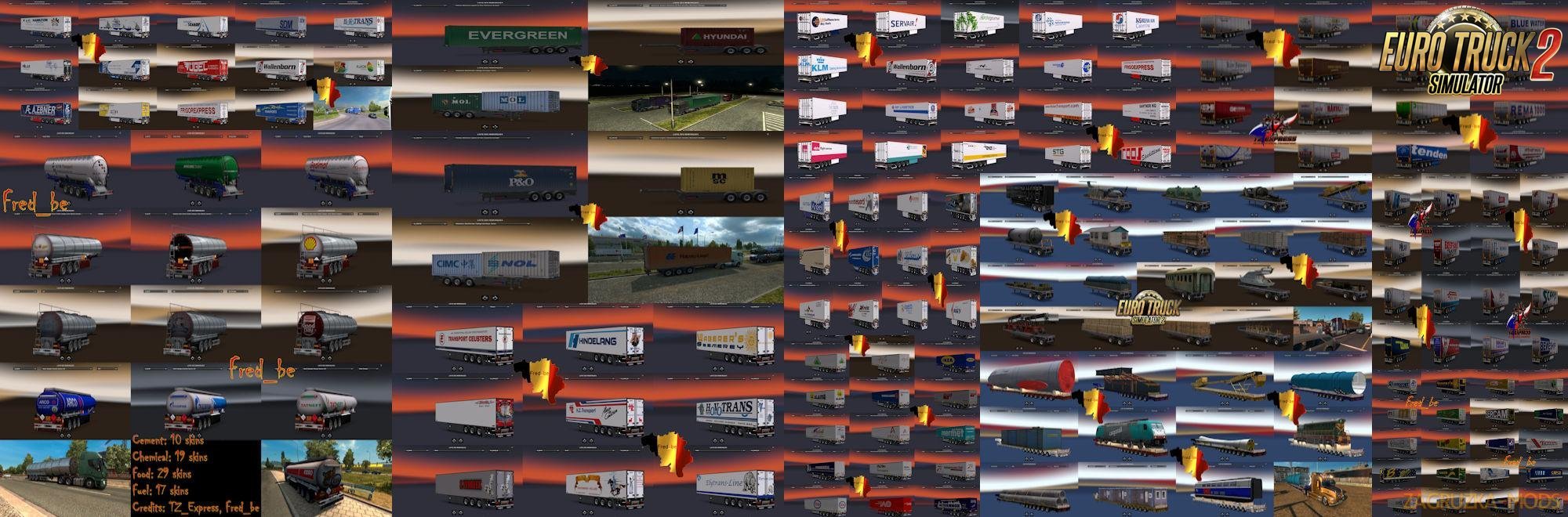Trailer Pack v10 by Fred_be [1.26.x]