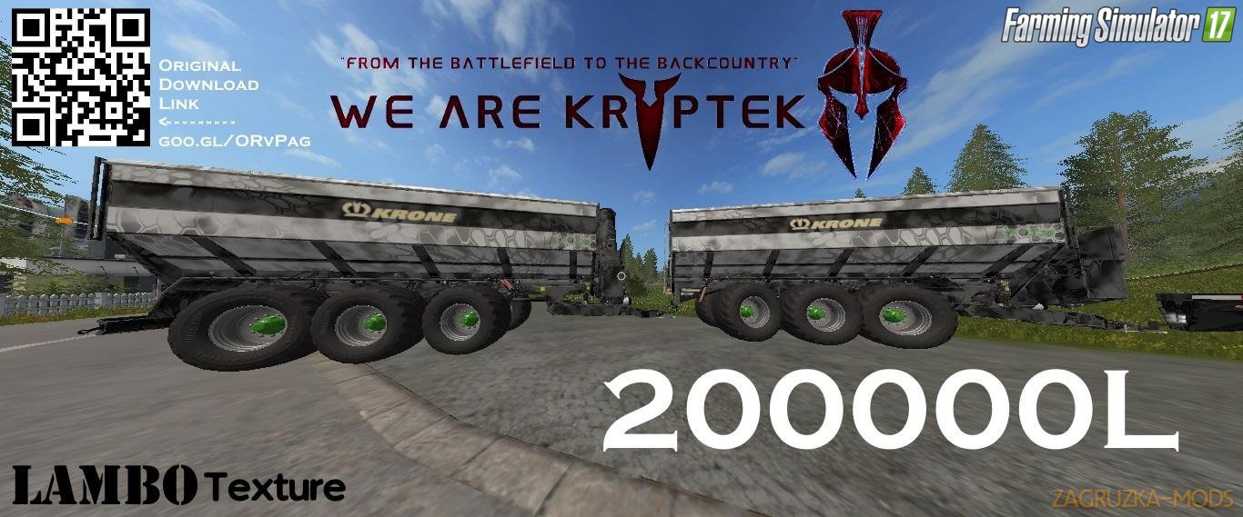 Kryptek Krone TX430 - 200000L v1.0 for Fs17 Kryptek Krone TX430 - 200000L v1.0 for Fs17