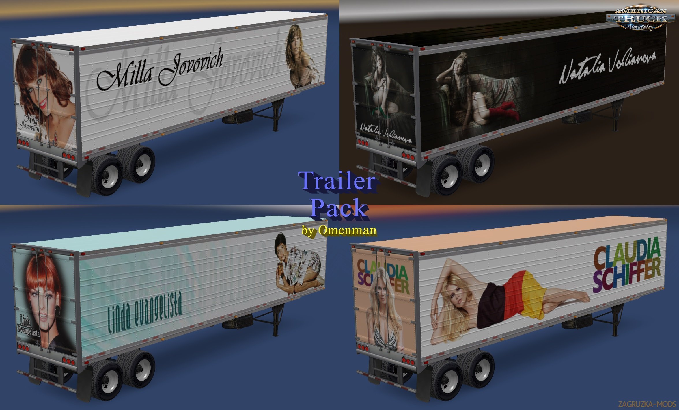 Trailer Pack v6.0 by Omenman for Ats