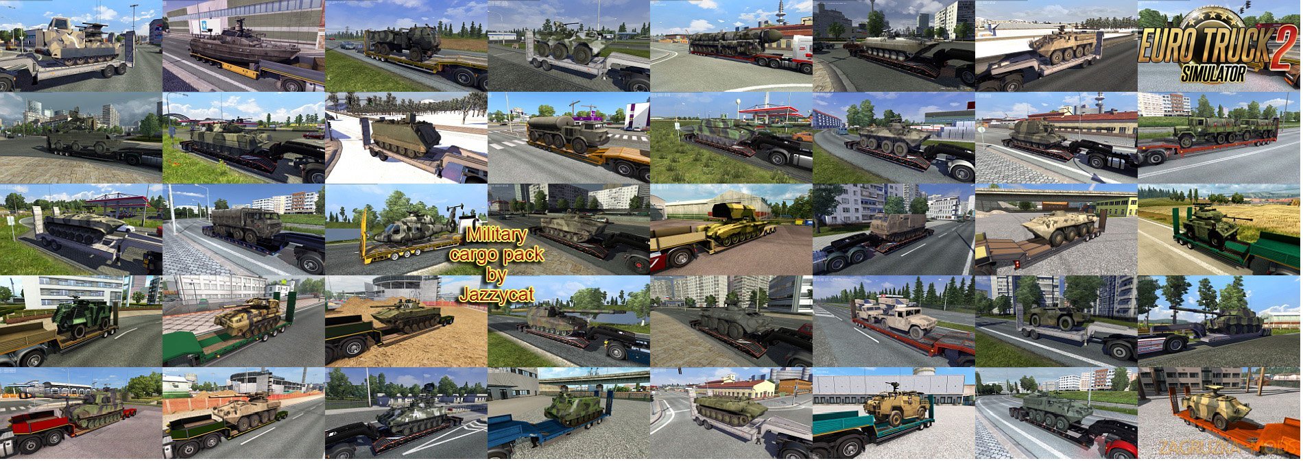 Military Cargo Pack v2.2.1 by Jazzycat [1.27.x]