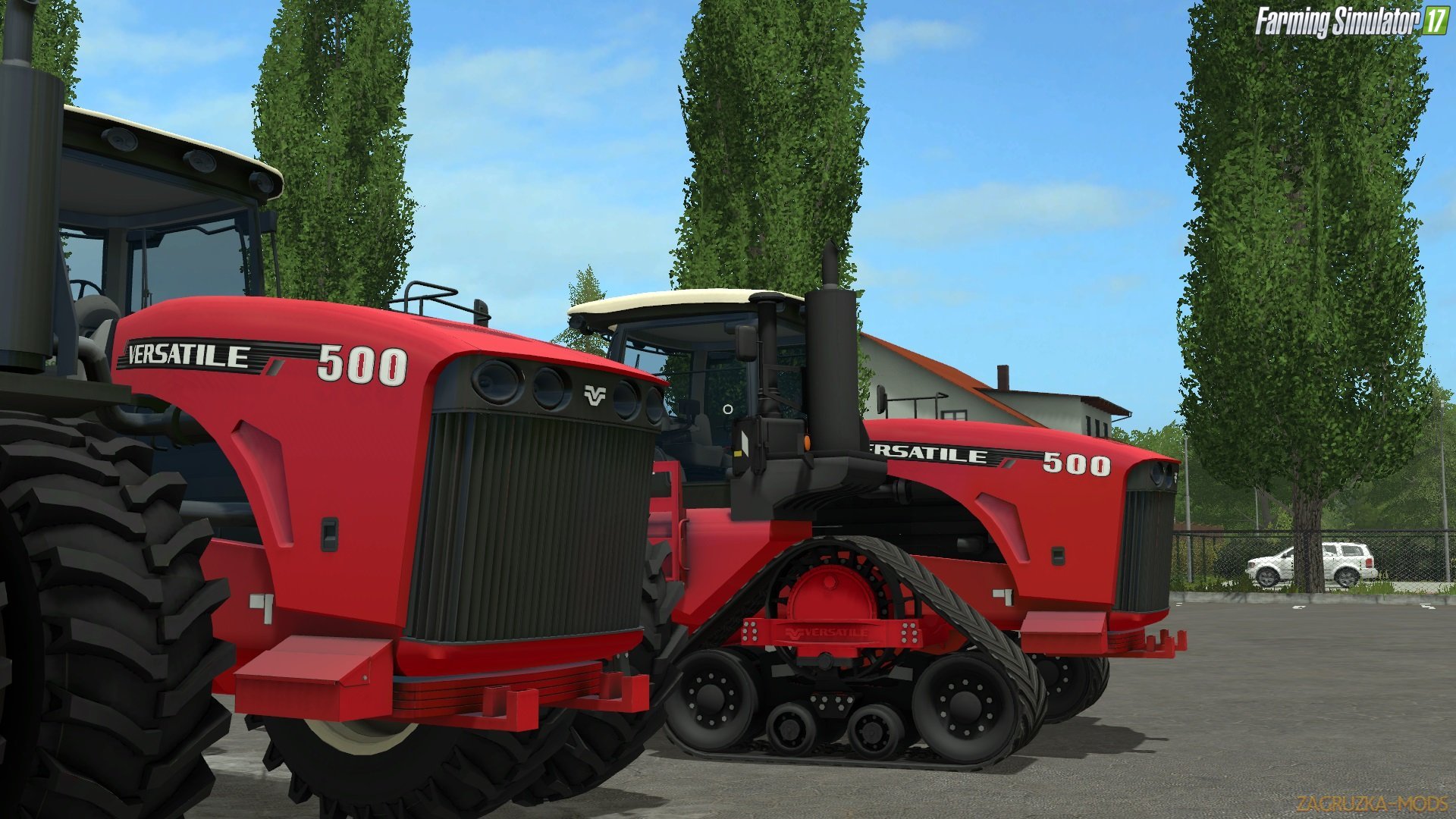 Versatile 500 Quad and Wheels v1.0 for Fs17