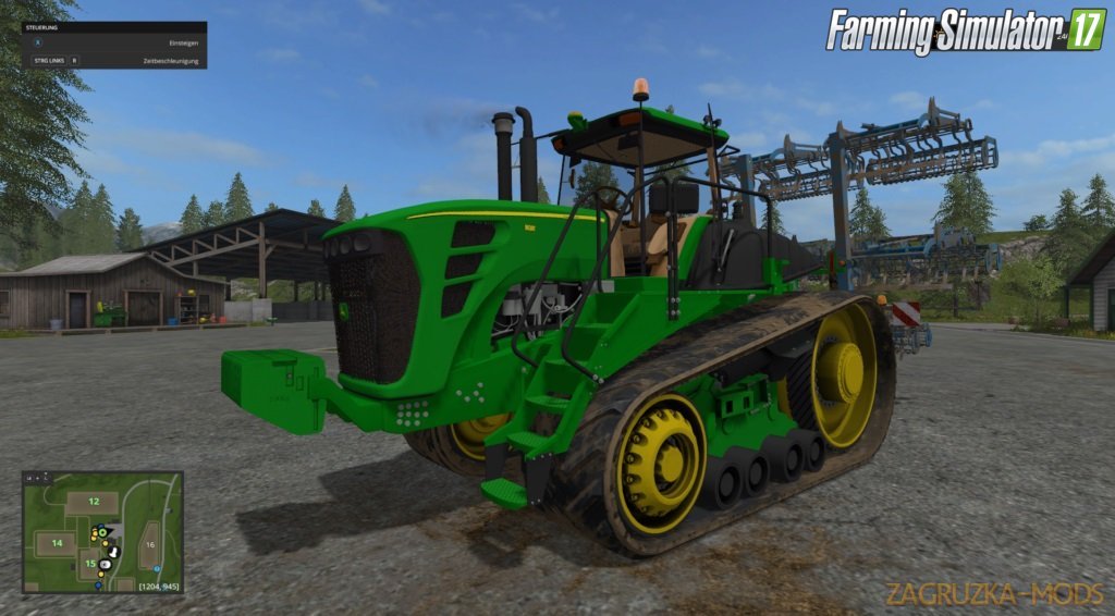 Tractor John Deere 9630T for Fs17 Tractor John Deere 9630T for Fs17