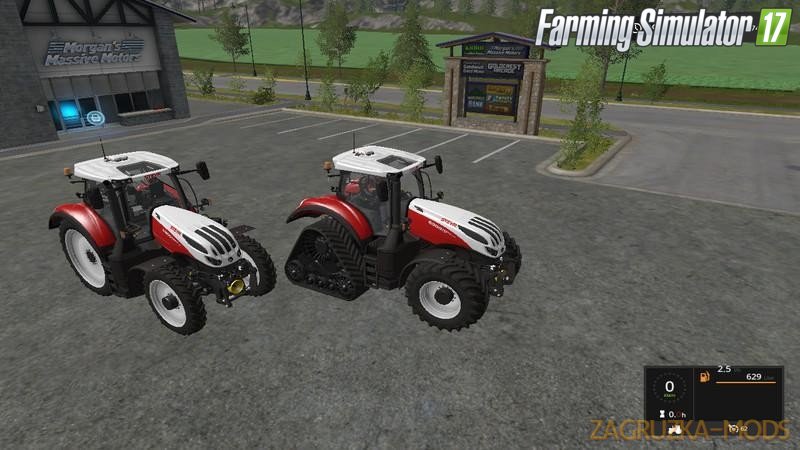 Tractor Steyr Terrus CVT v1.3 for Fs17