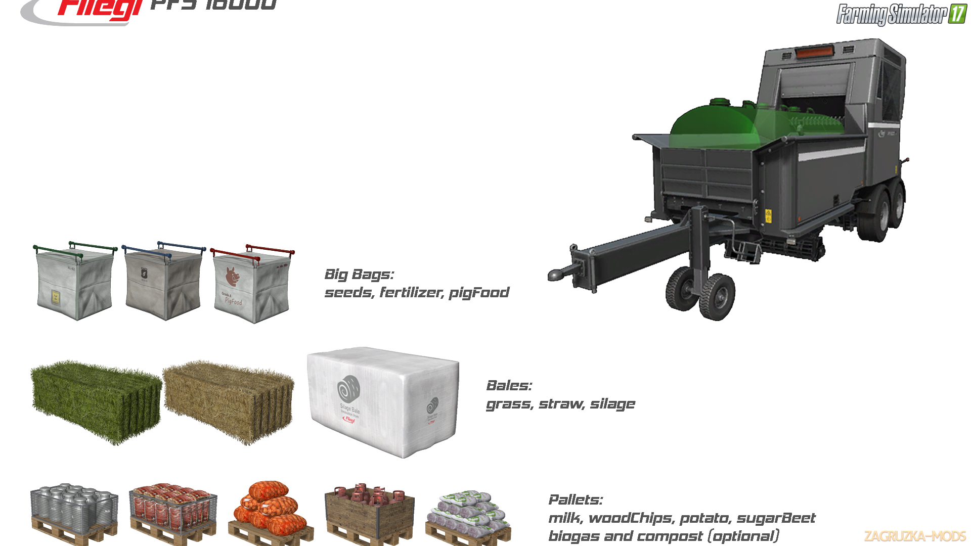 Fliegl PFS 16000 (PalletFillingStation) v1.0.0.2 for Fs17