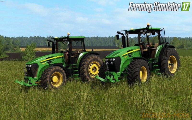 Tractor John Deere 7×30 (7730, 7830, 7930) v2 for Fs17