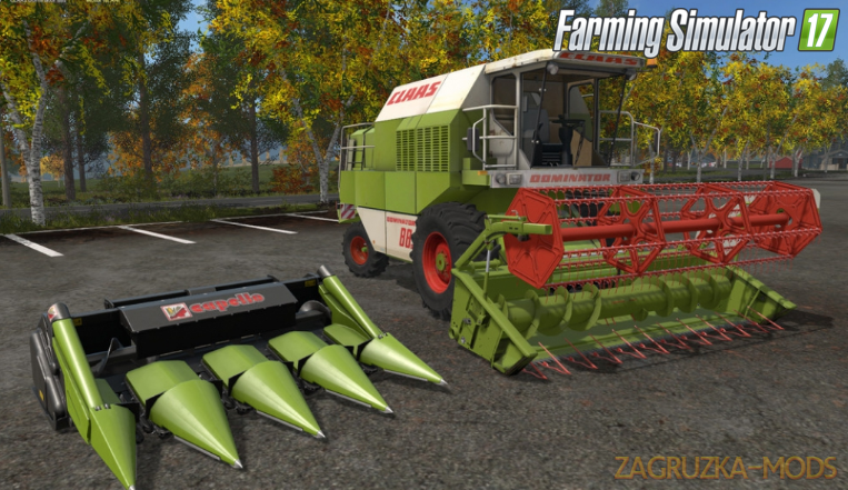 Combine Claas Dominator 88s for Fs17