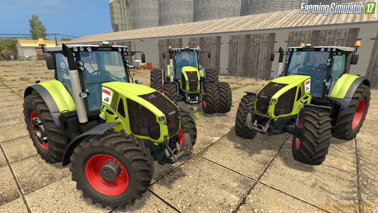 Tractor Claas Axion Series 900 v2.0 for Fs17
